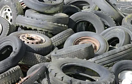Jamaican Government to roll out project to safely dispose of used tyres feat four