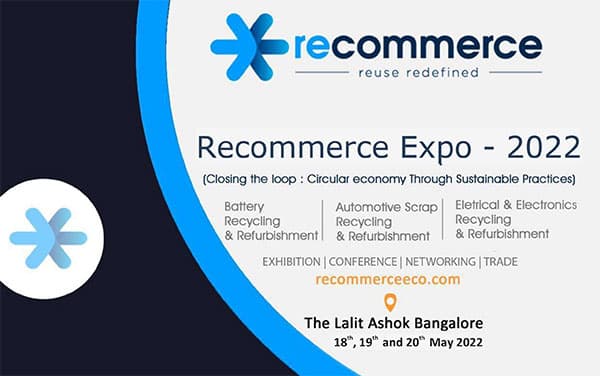 Upcoming India Recommerce Expo - a focus on automotive waste recycling p