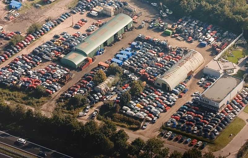 Developments within Van der Ven Auto Recycling back in the day ree